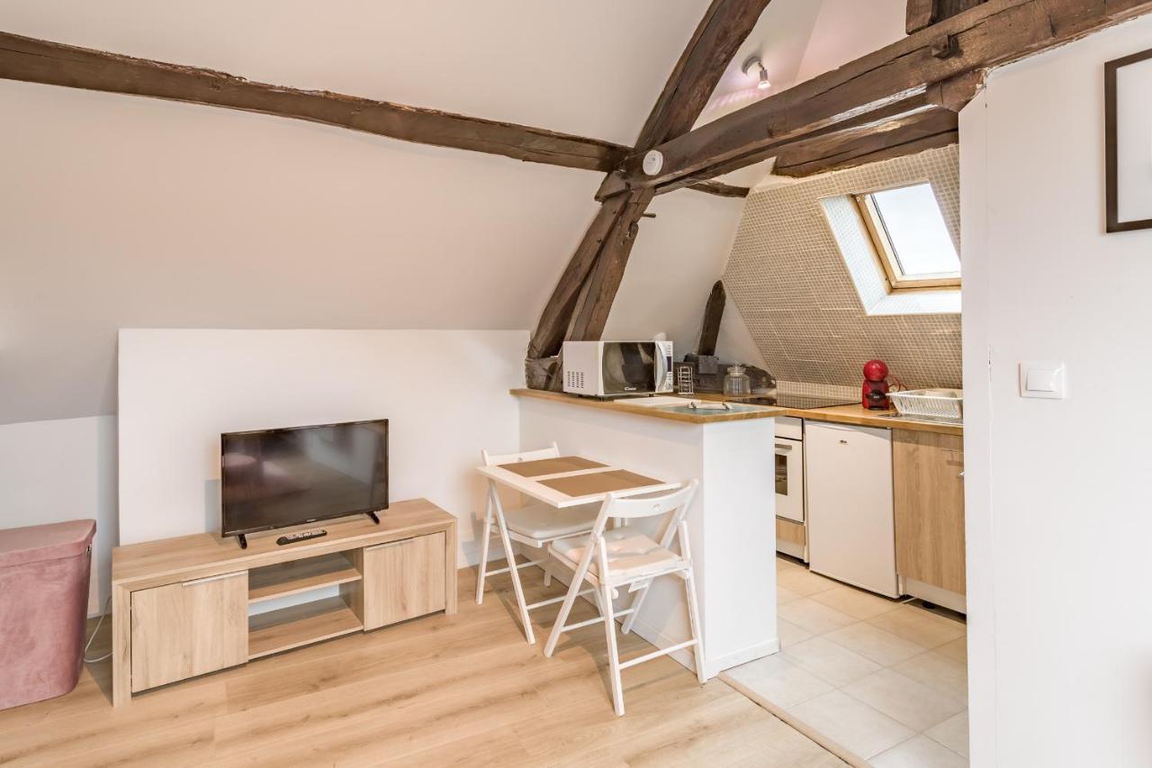 Ferienwohnung Studio Olympe - Cosy Et Charmant - Hypercentre Troyes Exterior foto